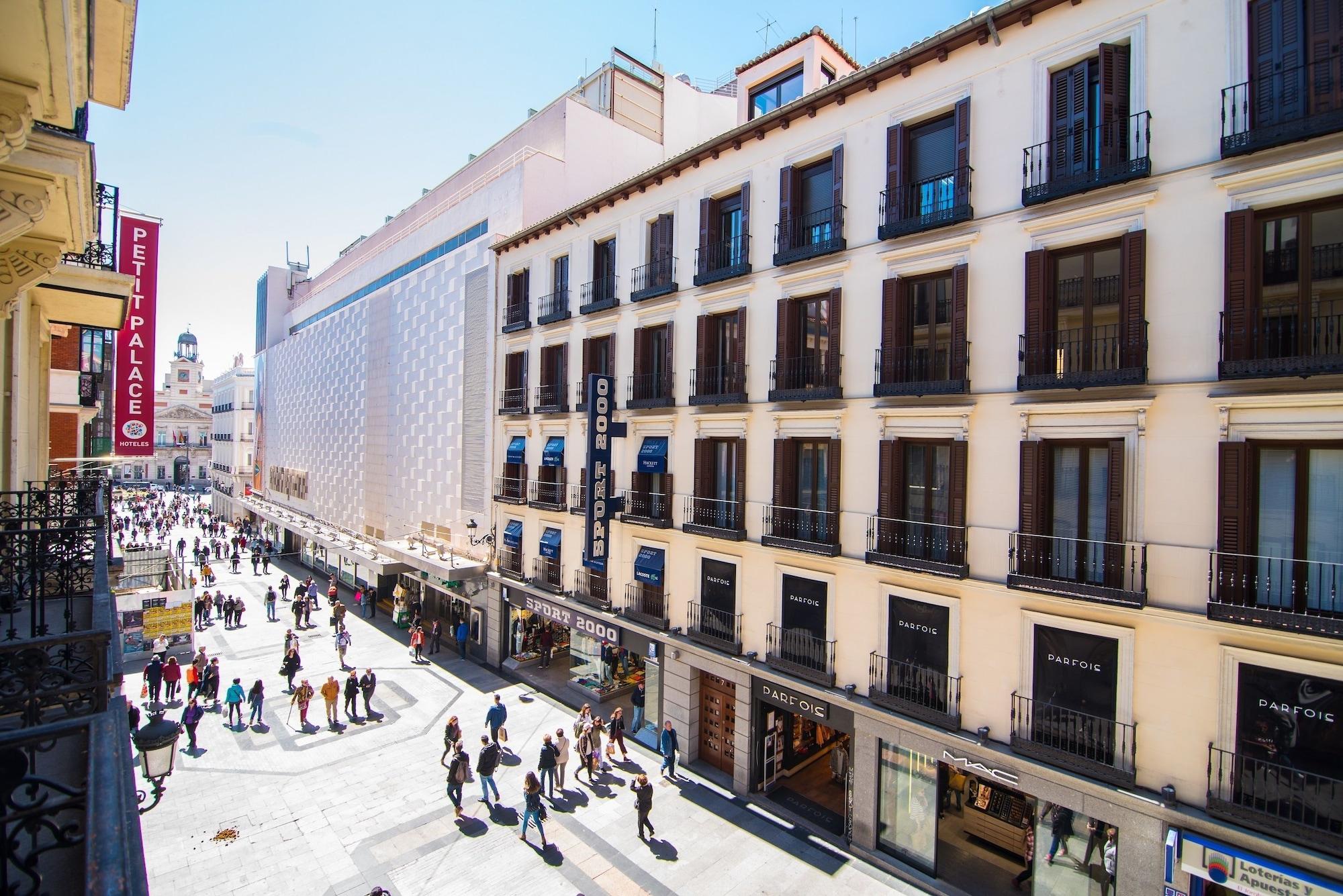 Petit Palace Preciados Madrid Buitenkant foto